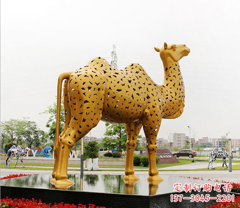 合肥中领雕塑:骆驼雕塑精美绝伦