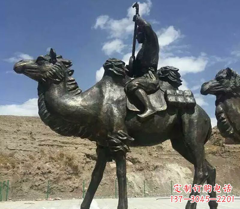 合肥骆驼铜雕,雕塑定制制造商