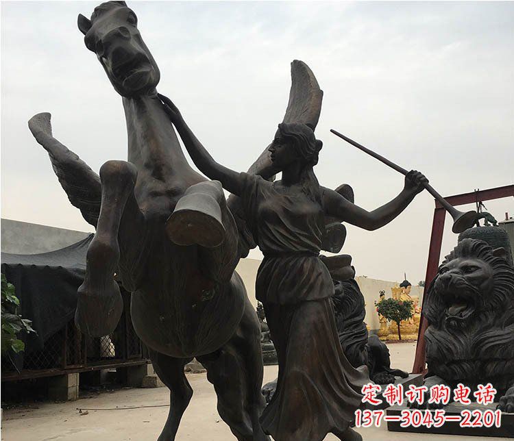 合肥精美马动物铜雕摆件