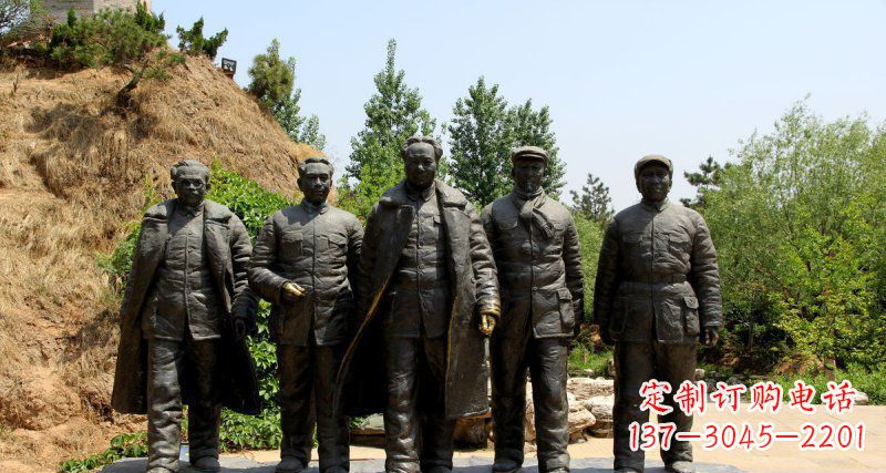 合肥传承历史,永记心间——中领雕塑毛主席人物铜雕