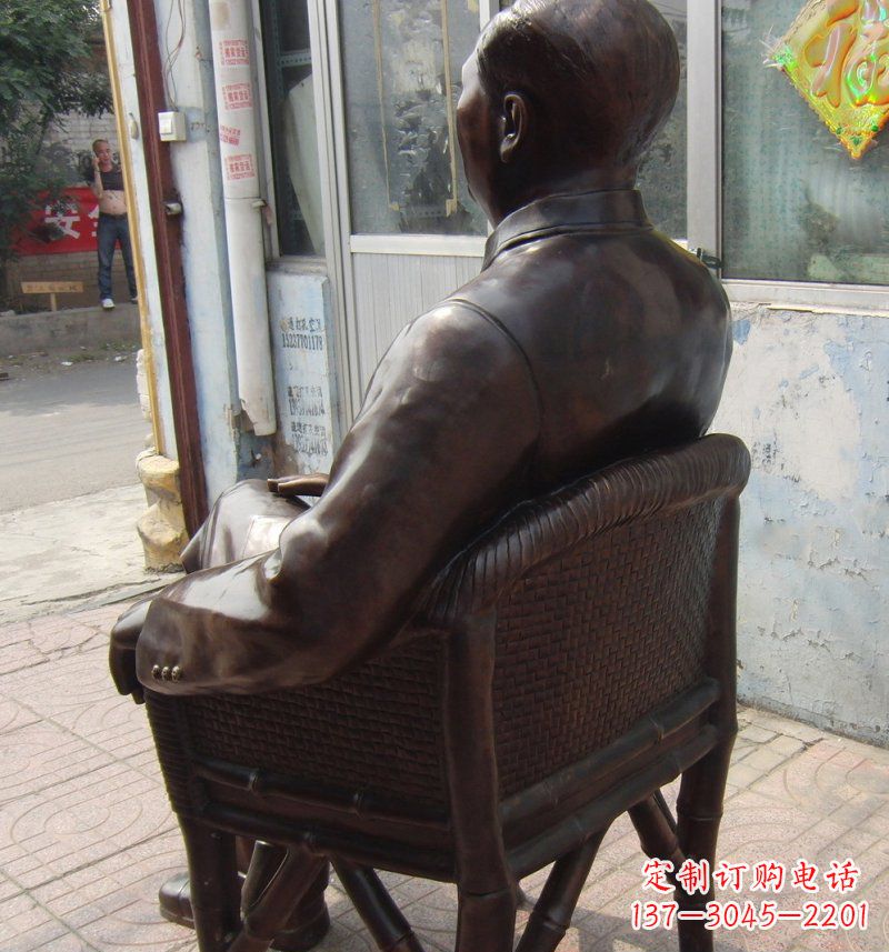 合肥伟大领袖铜雕塑,缅怀毛主席伟大的一生