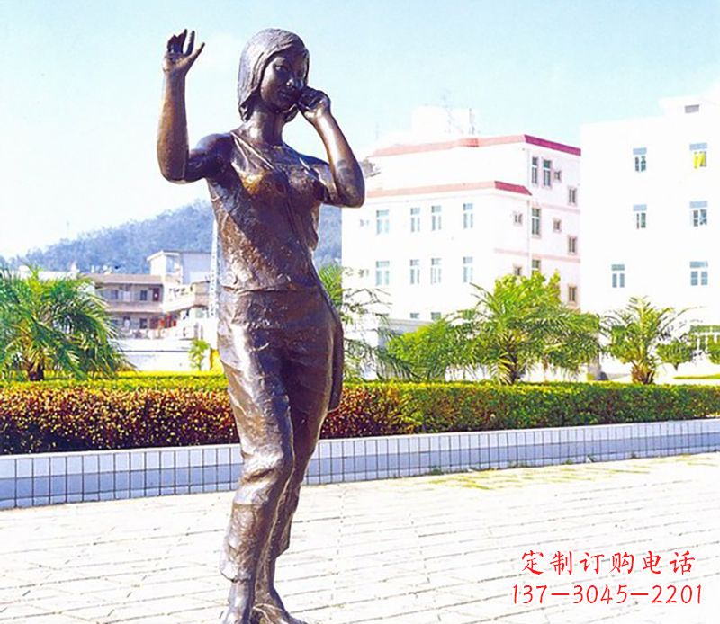 合肥美女雕塑——一种经典的室外观赏雕塑