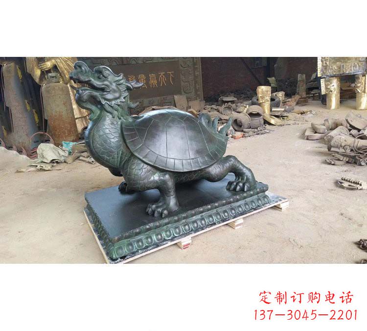 合肥青铜古风龙雕塑,精致外形美轮美奂