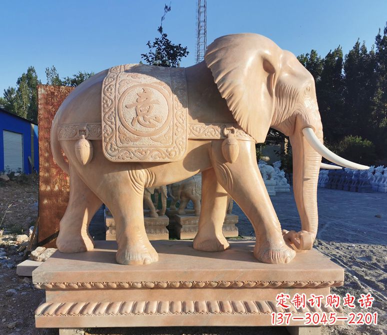 合肥南中领雕塑的大象雕塑