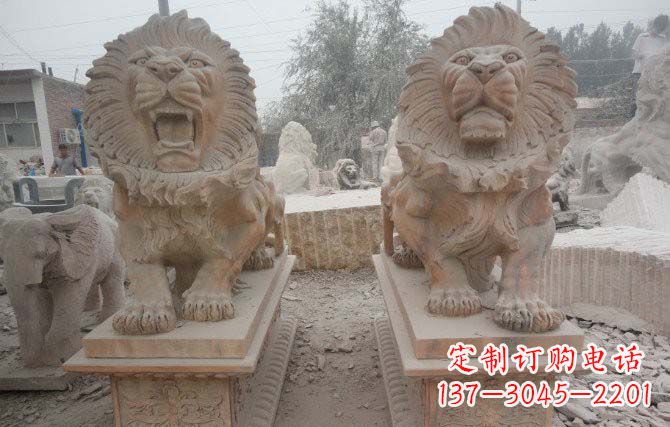 合肥中领雕塑狮子雕塑给您带来动人心弦