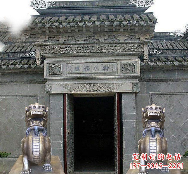 合肥领雕塑定制的貔貅雕塑,展现祥和福禄