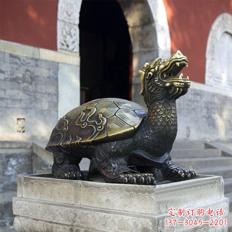 合肥弥勒佛坐赑屃雕塑,神秘而古老