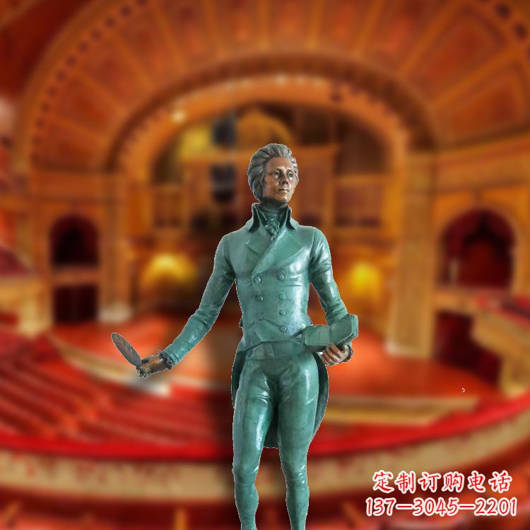 合肥立体雕刻莫扎特,享受难忘的音乐之旅