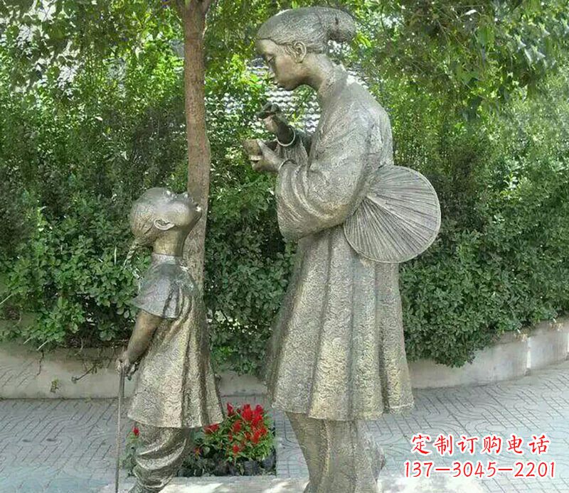 合肥用浓浓母爱温暖心中的母亲雕塑
