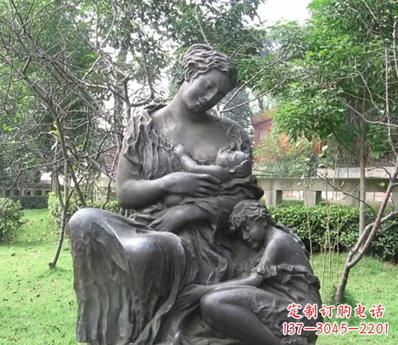 合肥铸造母爱——母亲铜雕塑