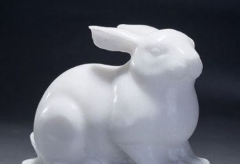 合肥精致汉白玉兔子雕塑