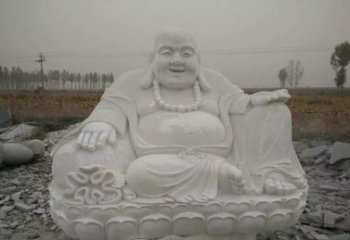 合肥质感非凡的汉白玉弥勒佛雕塑