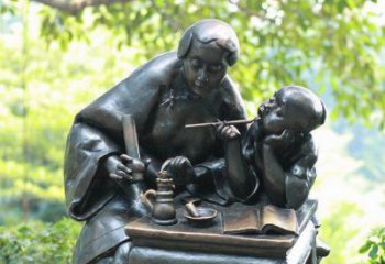 合肥精致纪念——铜雕母亲纪念雕塑