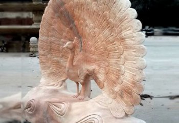 合肥艺术精美的孔雀石红雕塑