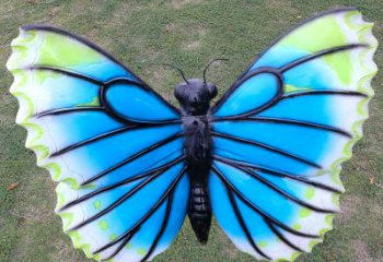 合肥全新设计的蝴蝶雕塑仿真摆件