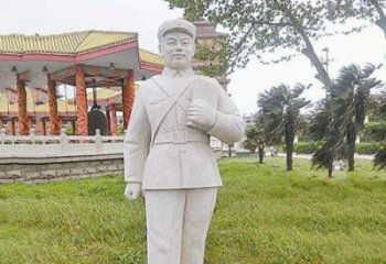 合肥雷锋石雕——传承奉献精神