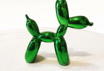 合肥绿色气球狗雕塑——精美设计，助您实现室内梦想装饰