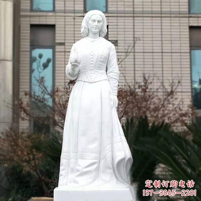 合肥纪念南丁格尔的精美雕塑