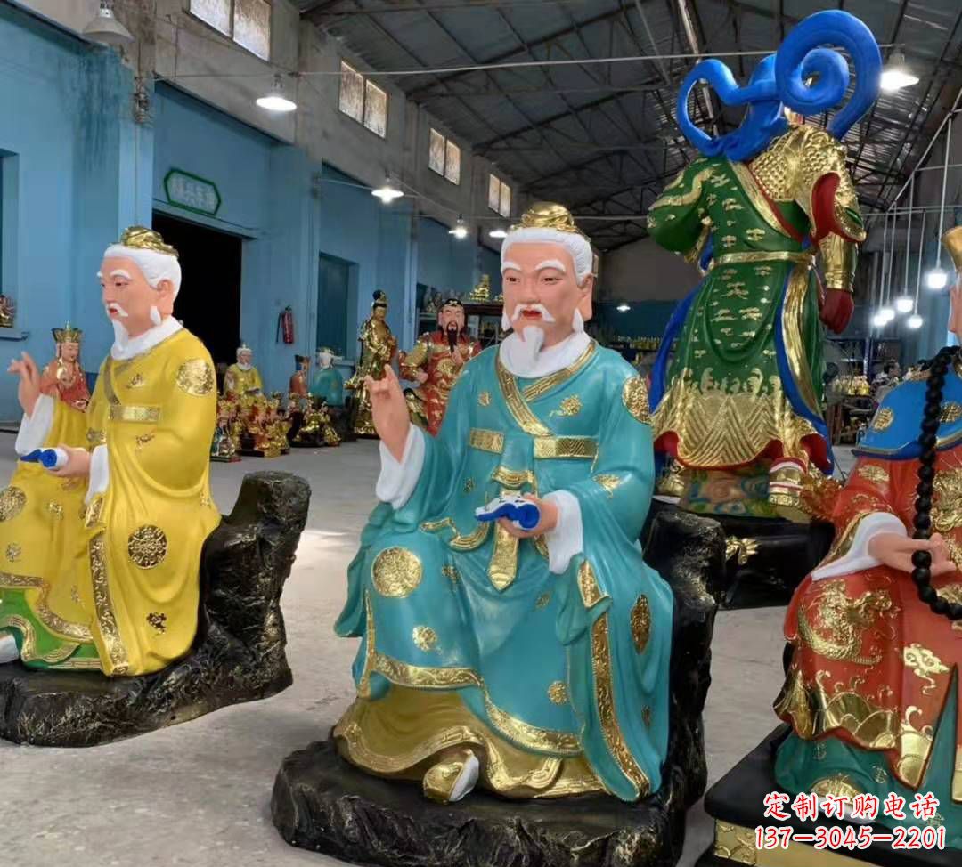 合肥南斗北斗玻璃钢彩绘佛像雕塑寺庙摆件