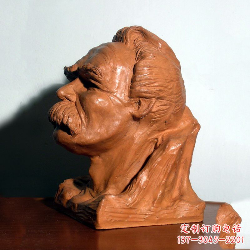 合肥尼采雕塑头像泥稿