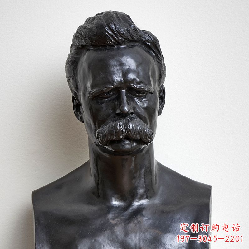 合肥尼采石雕头像
