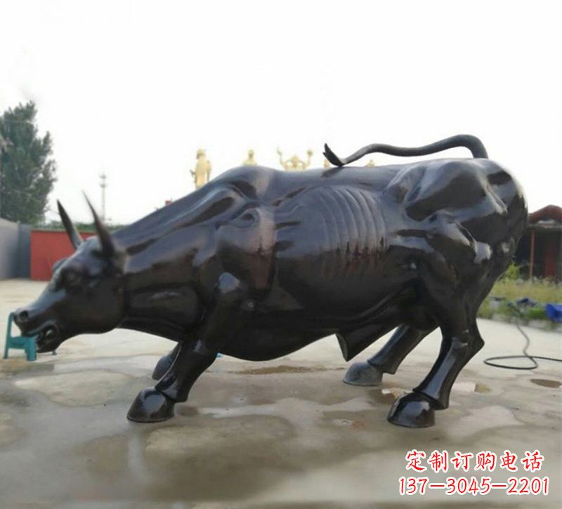合肥定制牛铜雕塑,品质卓越!