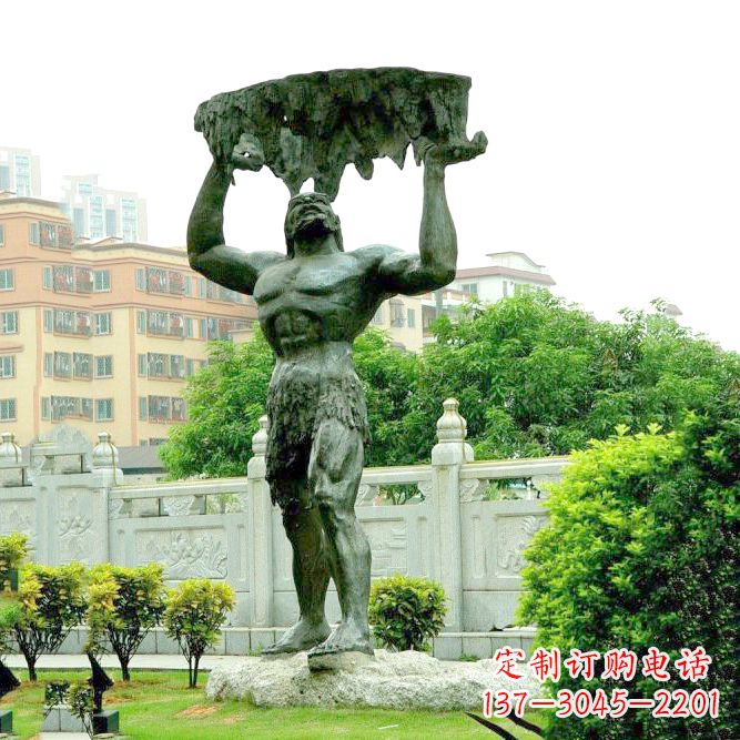 合肥盘古开天景观雕塑