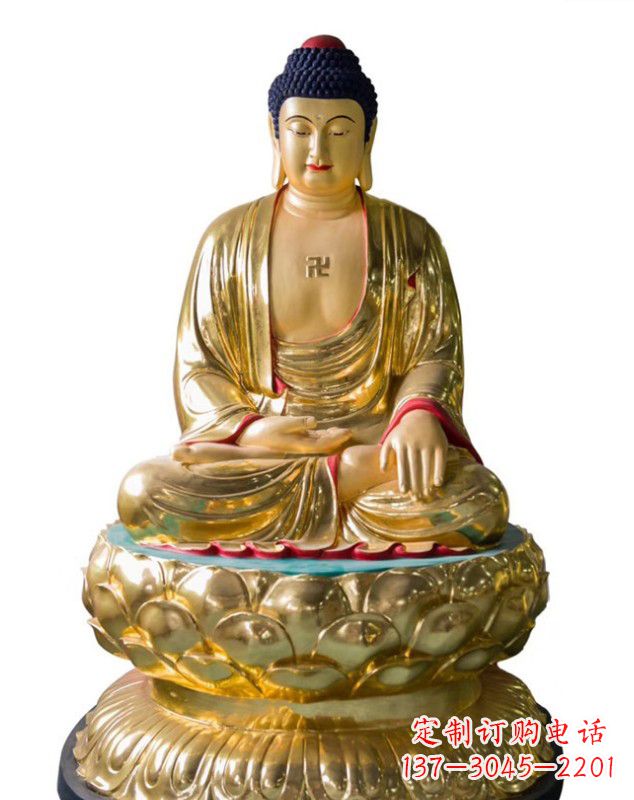 合肥如来佛雕塑,神圣古朴艺术精品