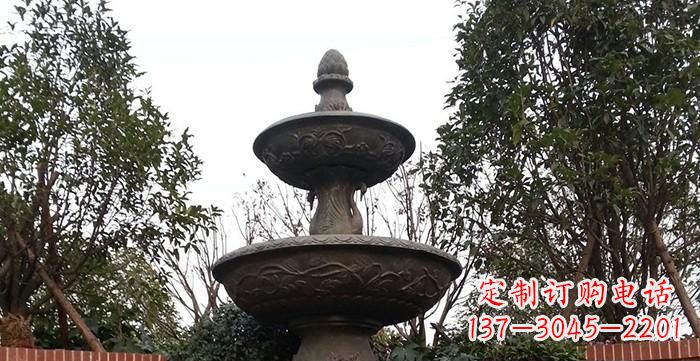 合肥喷泉铜雕