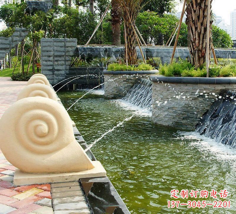 合肥蜗牛石雕塑|带你走进自然的美丽