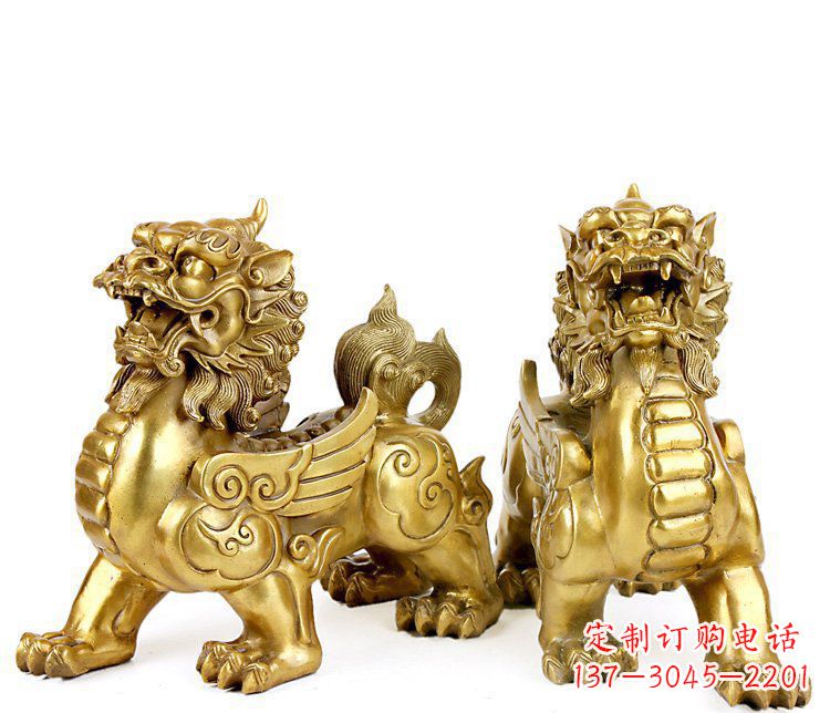 合肥精美貔貅铜雕,精致雕塑,来自中领雕塑