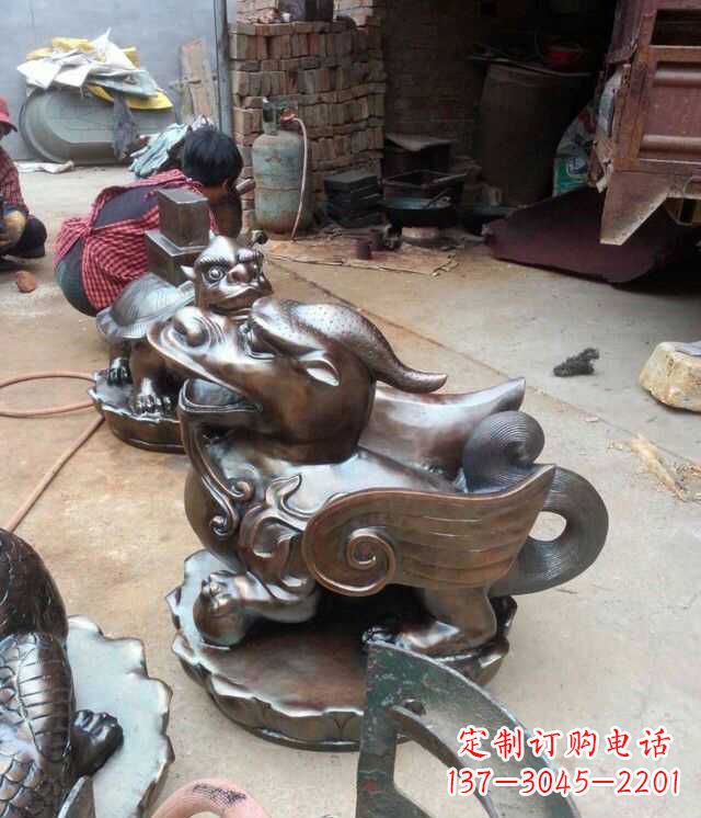 合肥中领雕塑貔貅铜雕高雅非凡