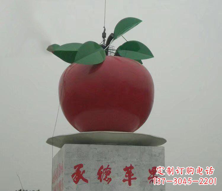 合肥精美苹果雕塑,给空间增添独特风格
