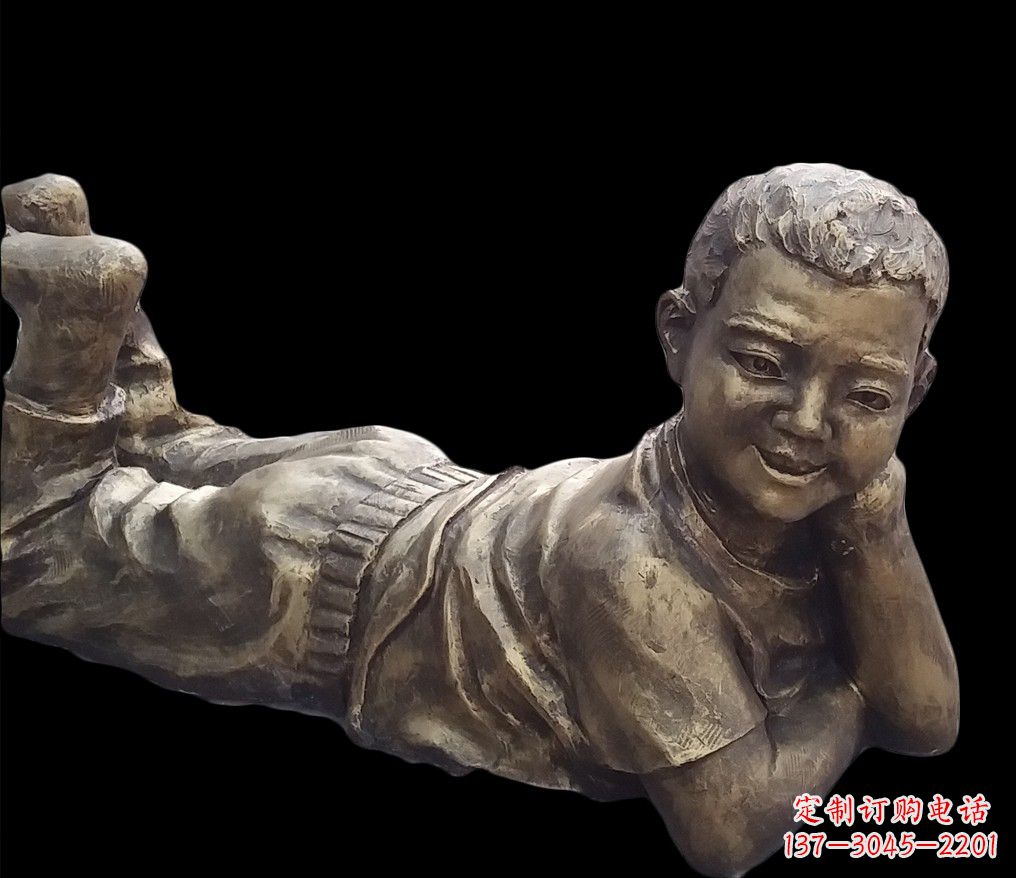 合肥令人惊叹的青春少年雕塑