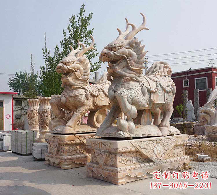 合肥麒麟镇宅石雕塑,品质卓越,匠心之作