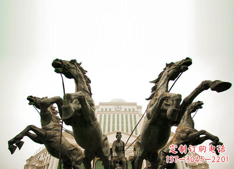合肥优雅马车雕塑,精致雕琢,点缀你的生活