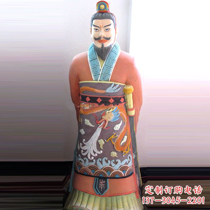 合肥中国领先的秦始皇钢玻璃雕塑