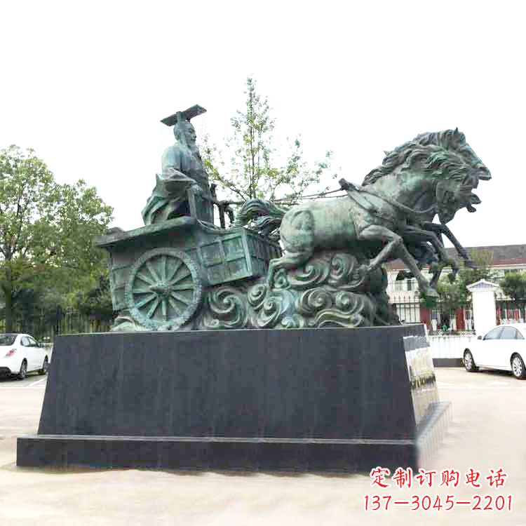 合肥秦始皇雕塑,震撼历史魅力
