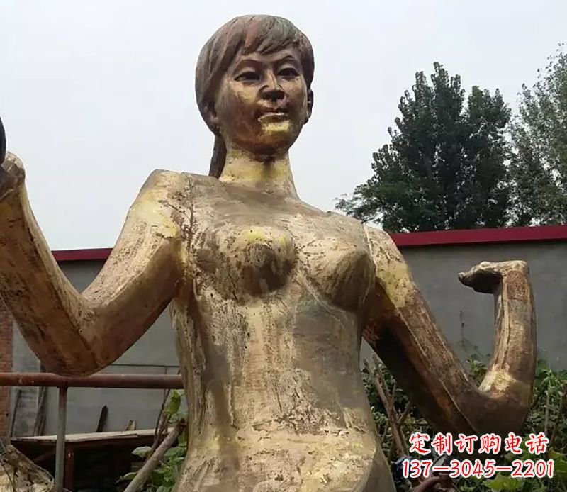 合肥中领雕塑的精美青年雕塑经典实物塑造,给人…