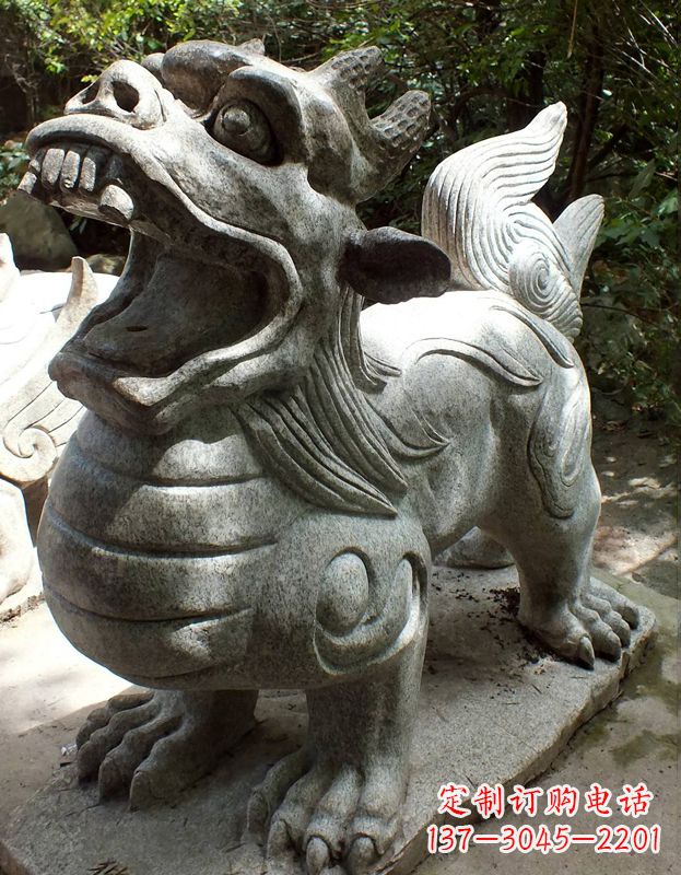 合肥质朴狴犴石雕,一览古朴之美