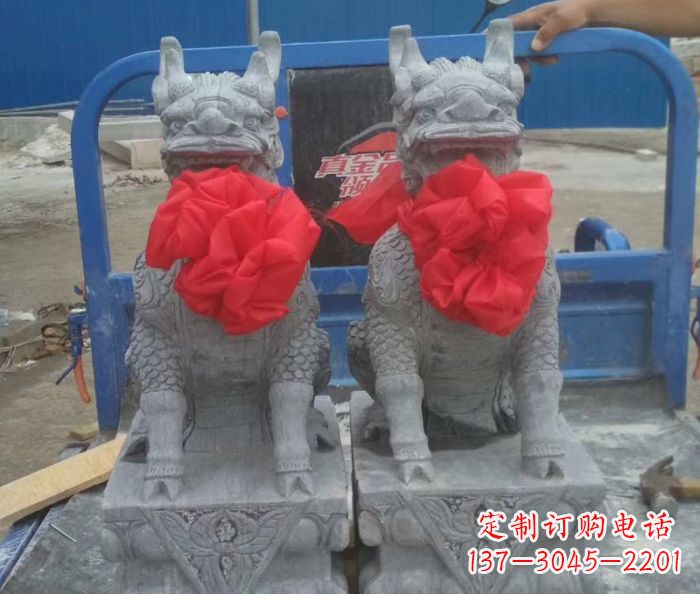合肥古典麒麟雕塑,带着神秘古典气息