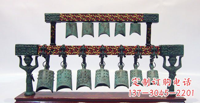 合肥青铜编钟古代乐器雕塑