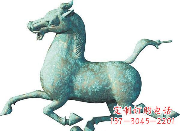 合肥青铜马踏飞燕–精美绝伦的精雕细琢
