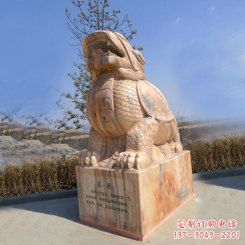 合肥曲阳石动物雕塑——展示文化与自然的并行