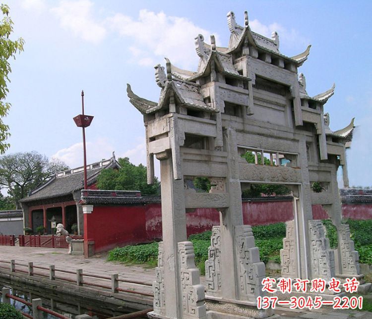 合肥专业大型牌坊石雕制作