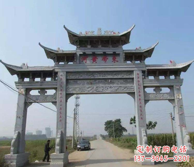合肥精品牌坊石雕,令您赞叹不已
