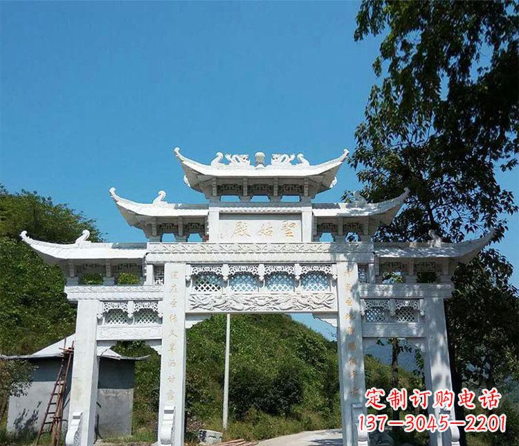 合肥钜大牌坊石雕——传承古典精美之美