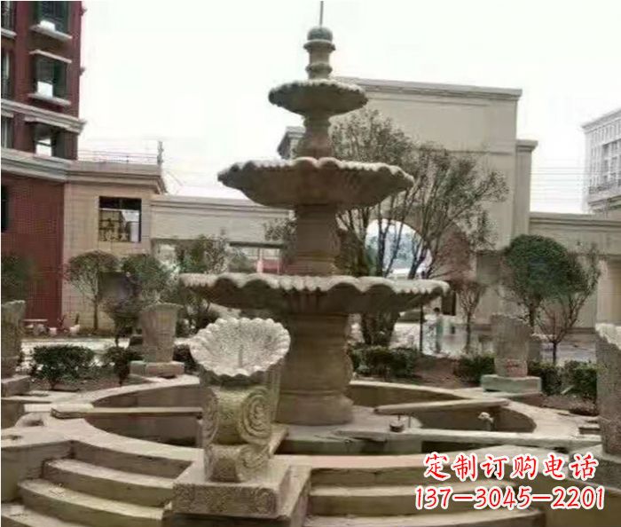 合肥高品质砂岩喷泉雕塑