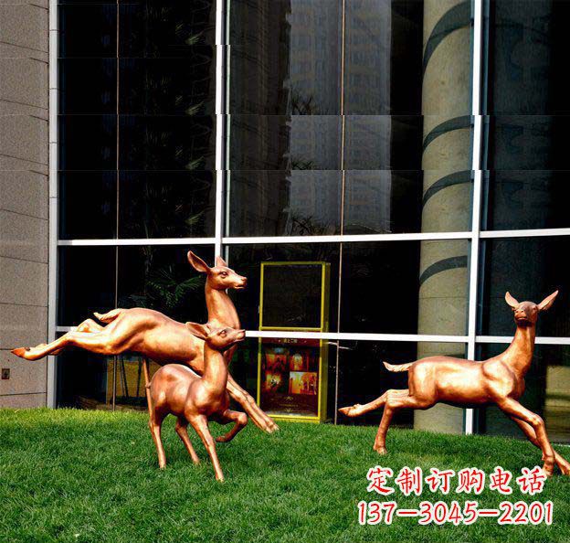 合肥铜质动物雕塑:引人眼球的定制之选