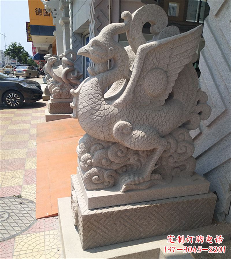 合肥珠江朱雀——精美古典雕塑摆件
